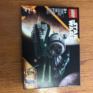 *BOX ONLY* Lego Star Wars Yoda Jedi star fighter